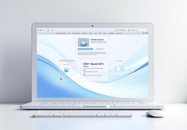 Screenshot einer eleganten macOS-Anwendungsoberfläche.